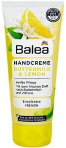 كريم مرطب لليدين شديدة الجفاف Balea Buttermilk & Lemon Hand Cream